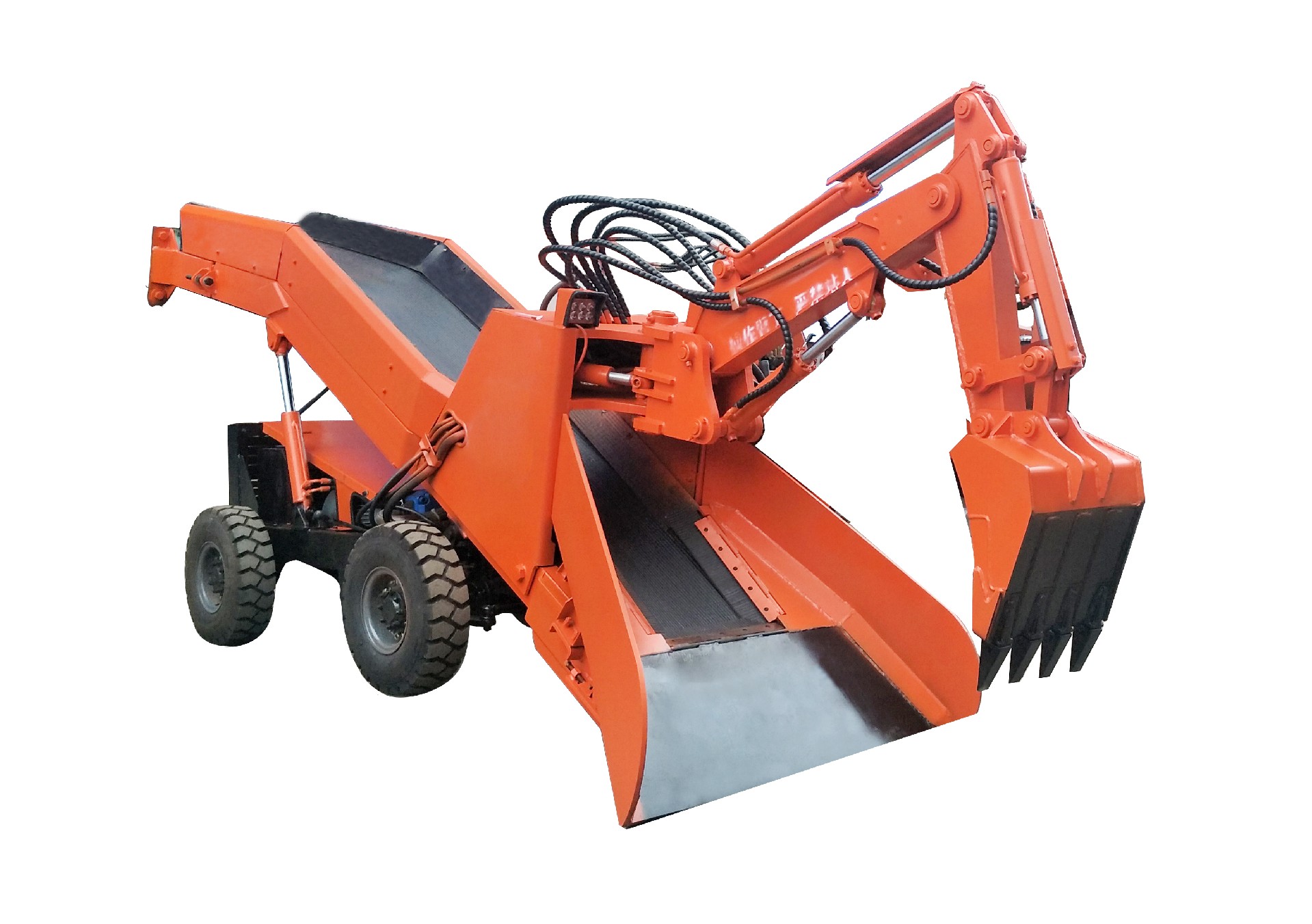 礦用小型扒渣機