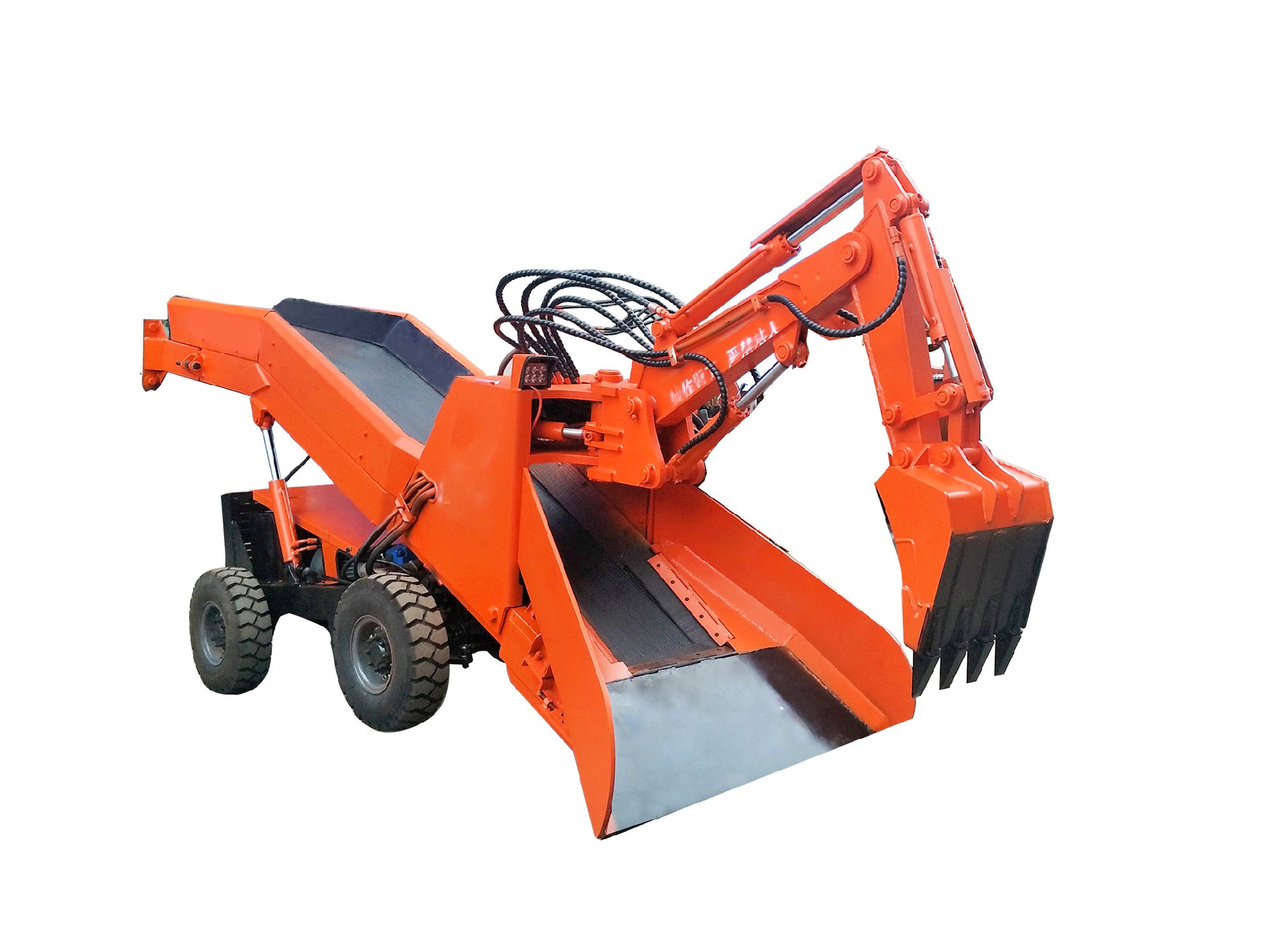 礦用小型扒渣機
